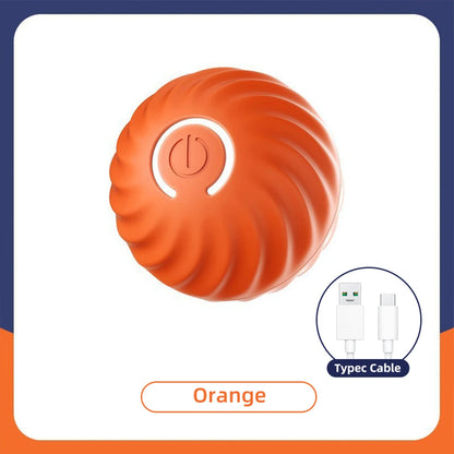 New Smart Pet Toy Ball Electric Interactive Game Automatic  Jumping Rolling Ball Rechargeable Moving Puppy Cat Entertainment Toy