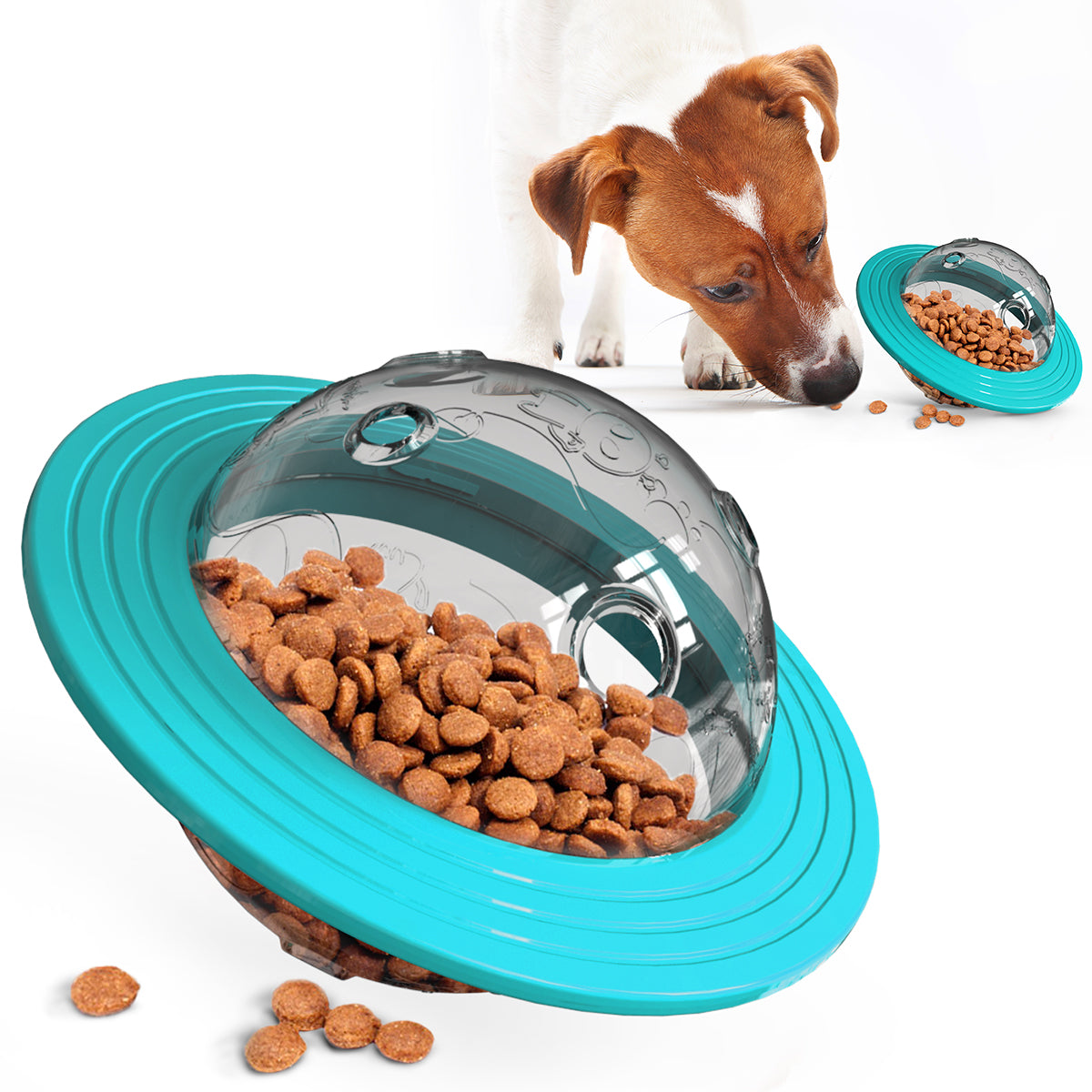 Dog Interactive Food Leaking Dispensing Treat Ball For Small Large Dogs Improve IQ Training Toy Puppy Slow Feed Dachshund Toy